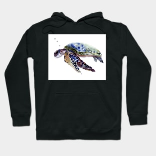 Sea Turtle Swimming Hoodie